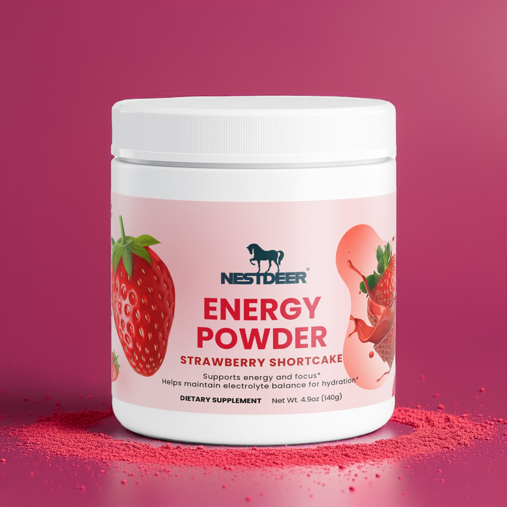 NESTDEER™ Energy Powder (Strawberry Shortcake)