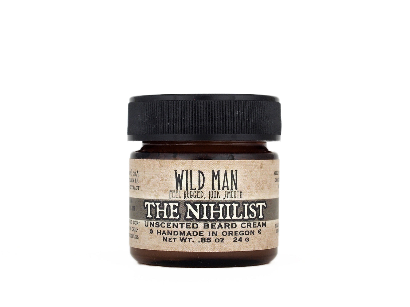 Wild Man Beard Cream - The Nihilist (unscented)