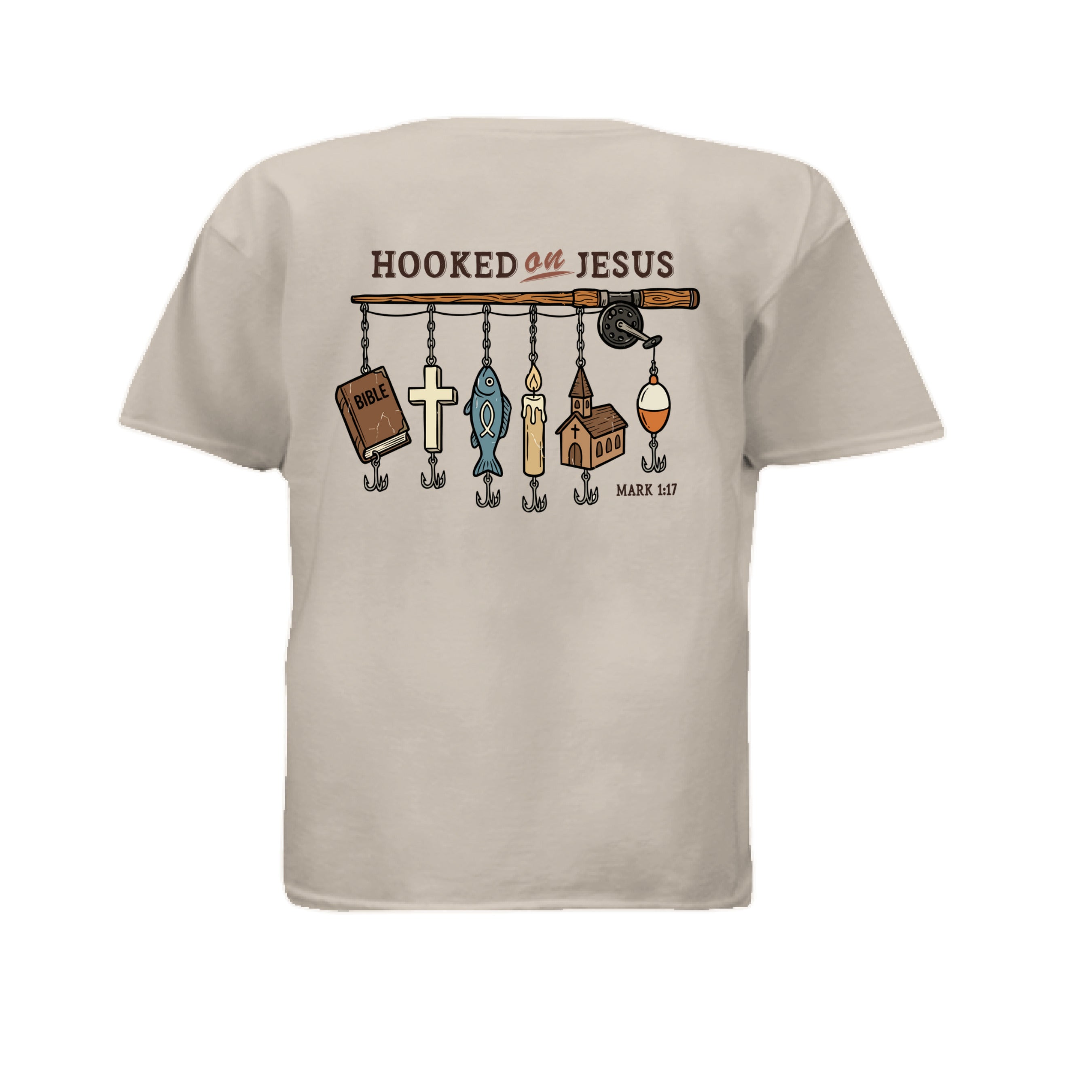 Hooked on Jesus Tee