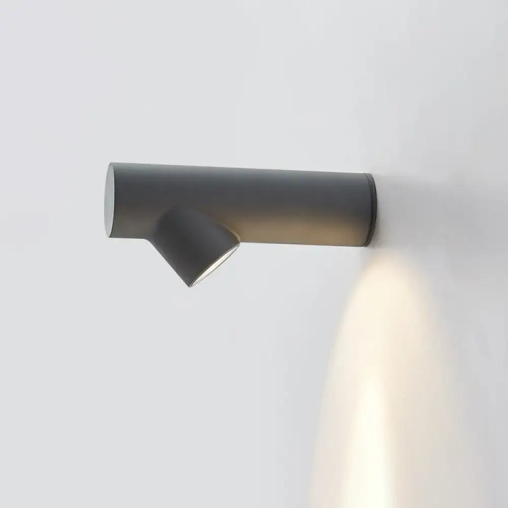 Nordic black adjustable led wall lamp – bedroom spotlight