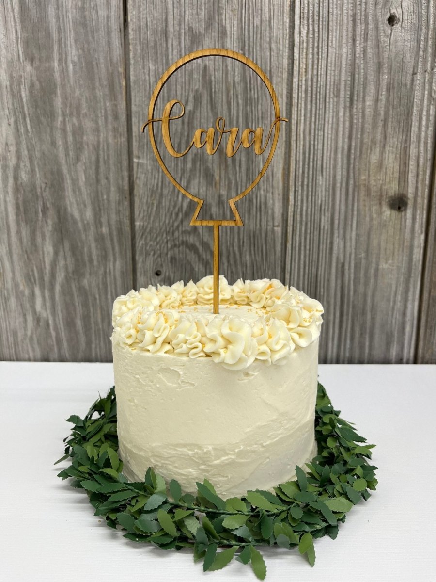 Number Cake Topper