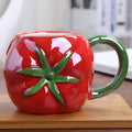 Orange pumpkin fruit ceramic cup kitchen breakfast mug