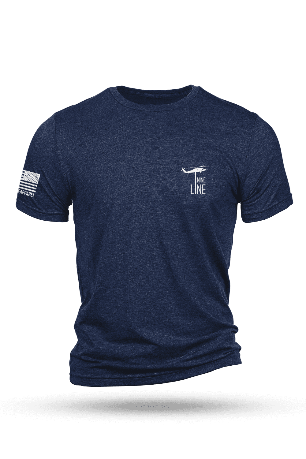 Men's Tri-Blend T-Shirt - Anchor Flag