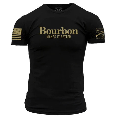 MEN'S BOURBON MAKES IT BETTER T-SHIRT