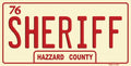 Sheriff Novelty Sticker Decal