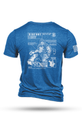 Men's Tri-Blend T-Shirt - Bigfoot (NLA Cryptid Hunters)