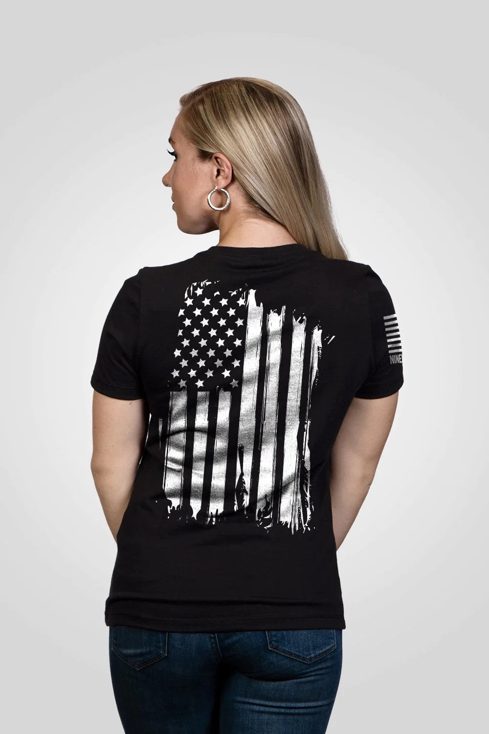 Women's Relaxed Fit V-Neck Shirt - America