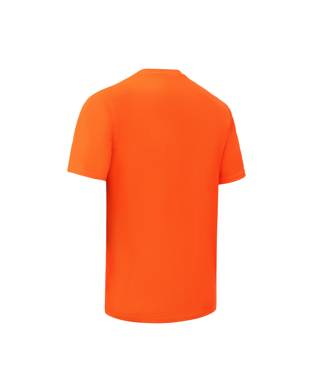 Ideal Club High Visibility Non Reflector Orange Short Sleeve Safety Shirt [R]