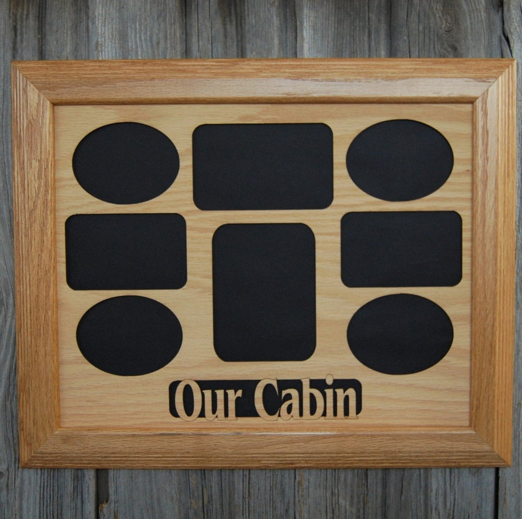 Our Cabin Picture Frame 11"x14"