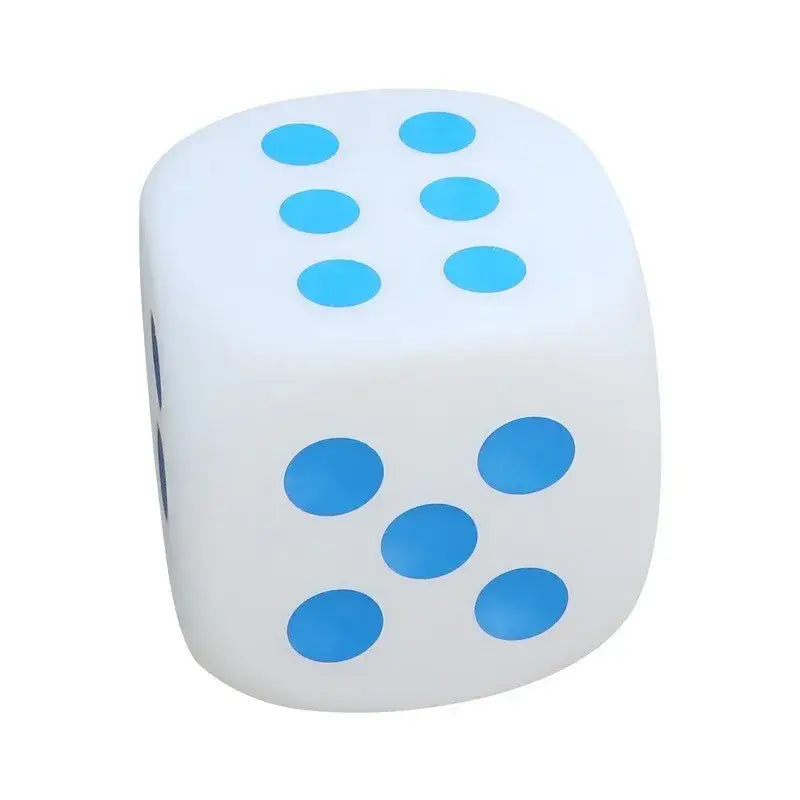 Oversized colorful dice night lamp with remote control for bedroom