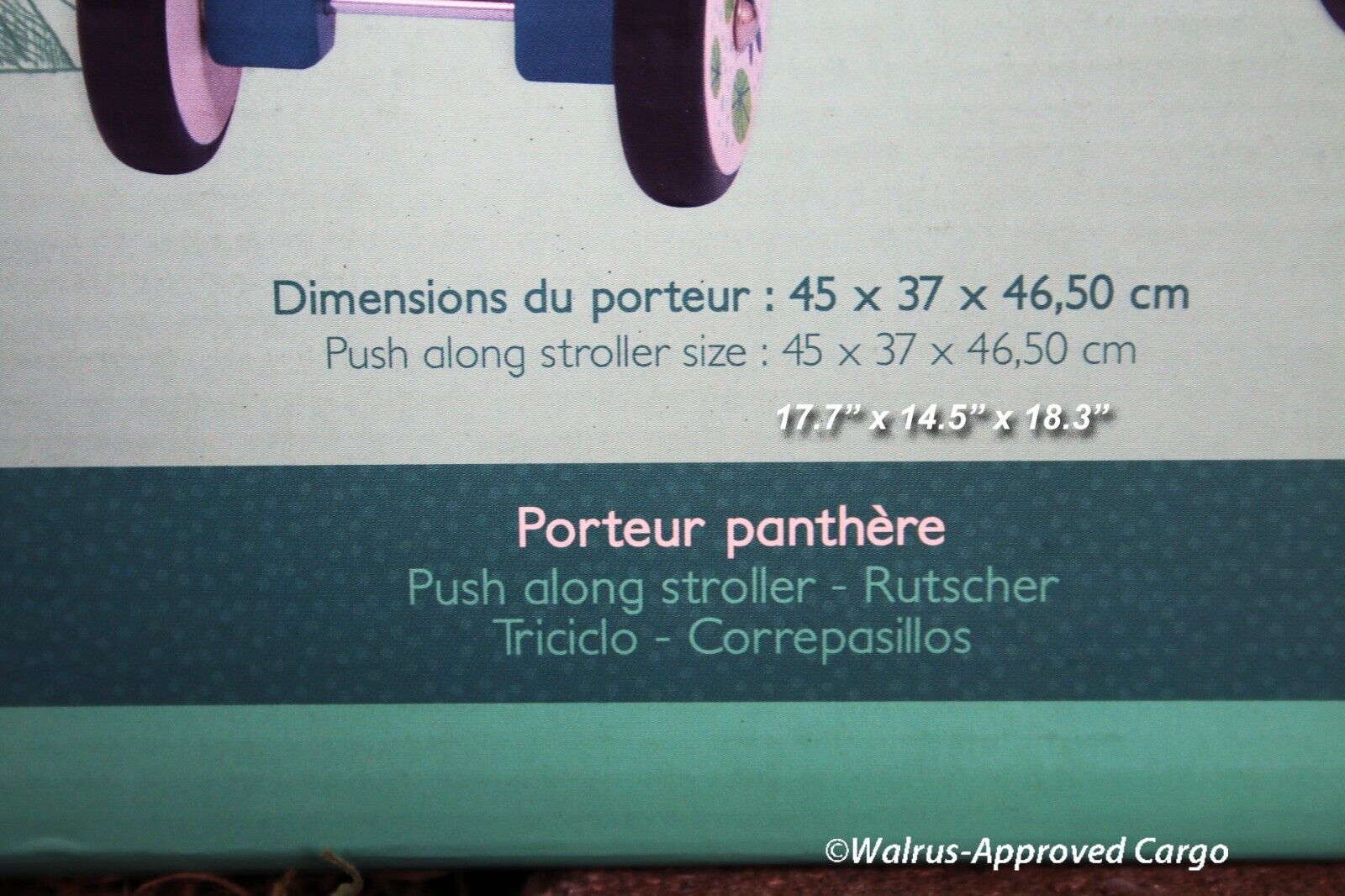 Panther Ride-On Toy - Perfect for Combining Fun and Motor Skills Development - Brand New in Box!