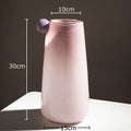 Pastel bubble colorful glass vase living room decor