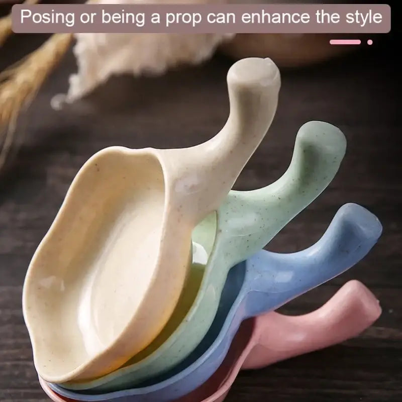 Pastel ceramic milk cup creamer set – dining room sauce bowls