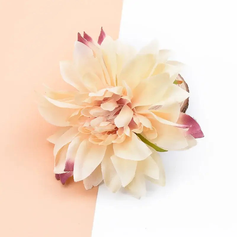Pastel silk gerbera flowers 100pcs wedding and living room decor