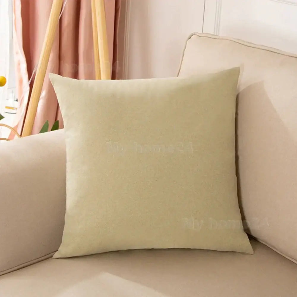 Pastel velvet rectangular pillow cover set living room decor