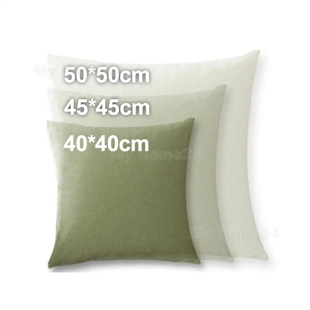 Pastel velvet rectangular pillow cover set living room decor