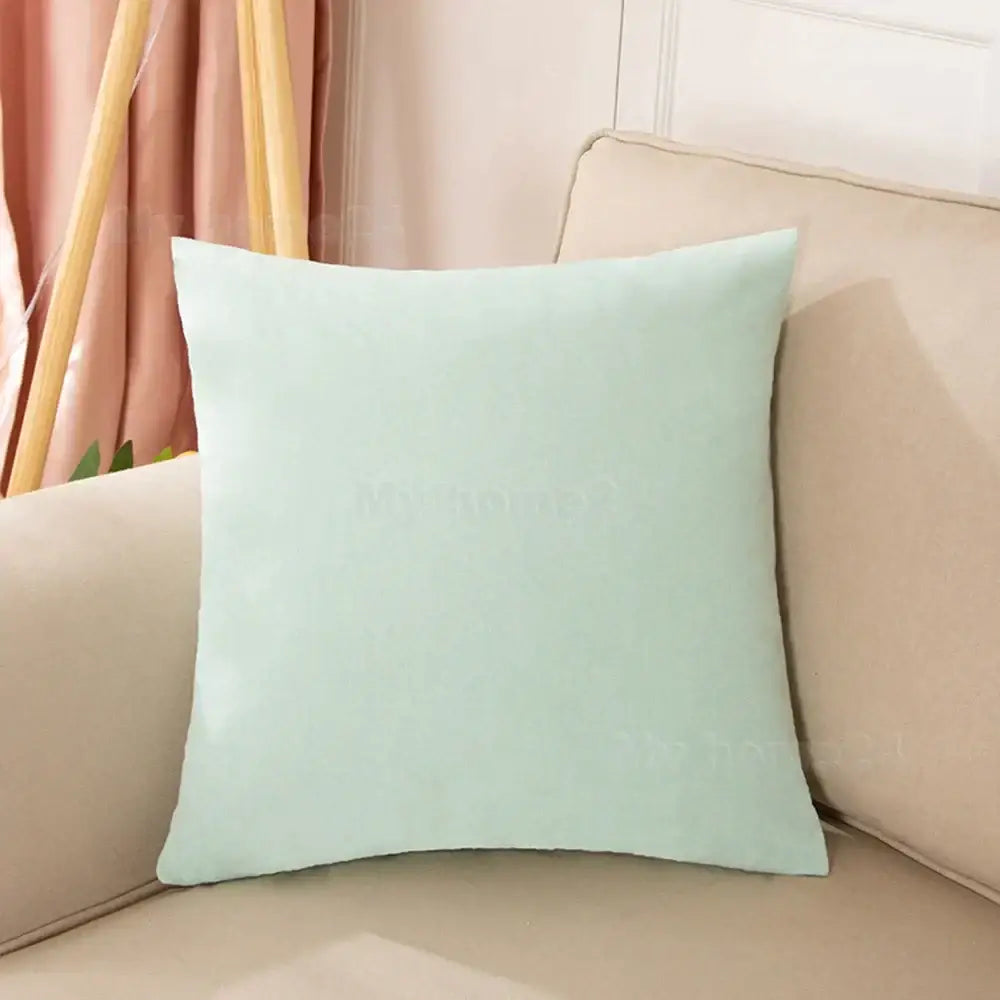 Pastel velvet rectangular pillow cover set living room decor