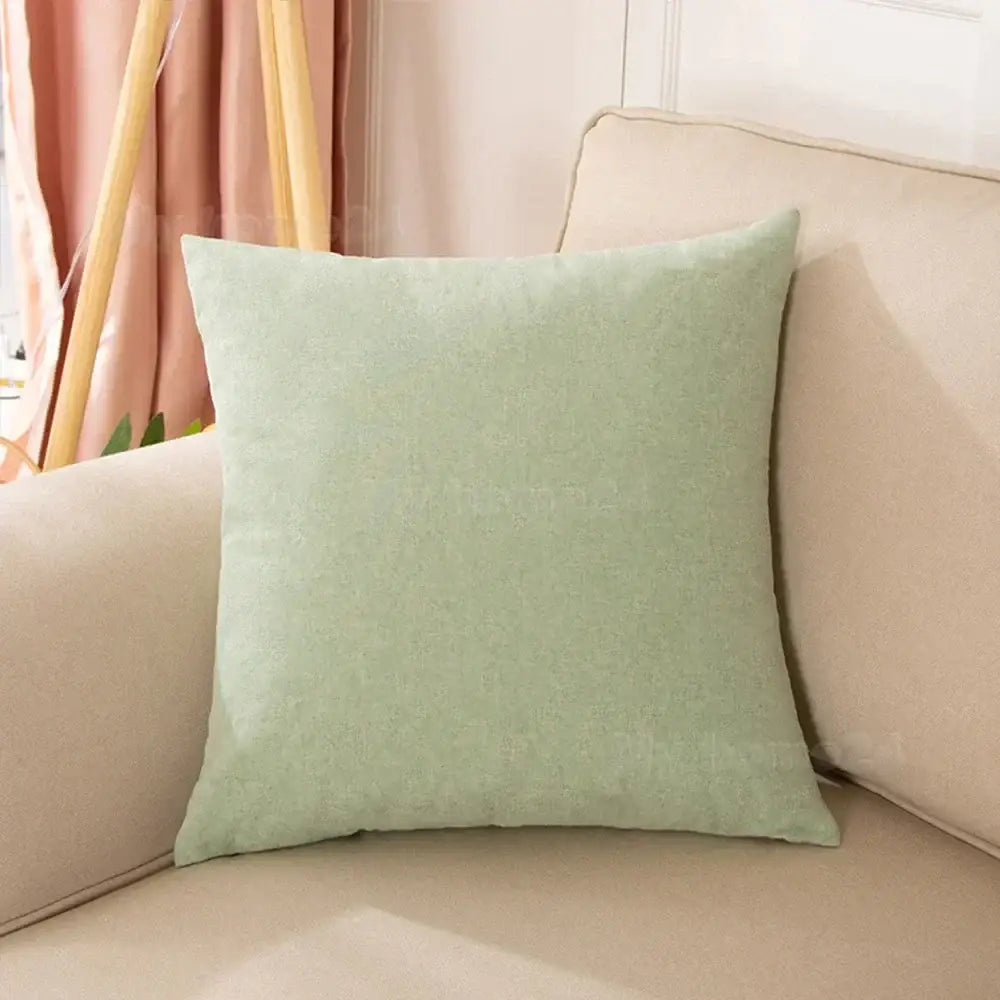 Pastel velvet rectangular pillow cover set living room decor