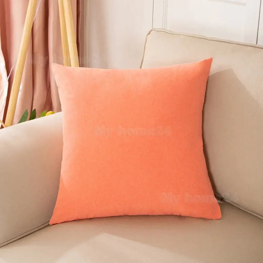 Pastel velvet rectangular pillow cover set living room decor