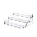 Clear acrylic 3 tier cosmetic organizer bedroom perfume stand