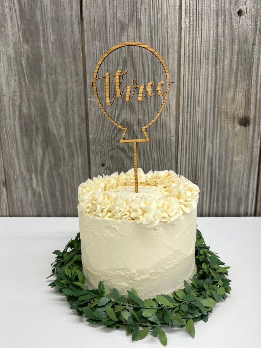 Personalized Cake Topper with Name