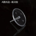 Pink and purple doll cake stands decoration – kitchen topper set