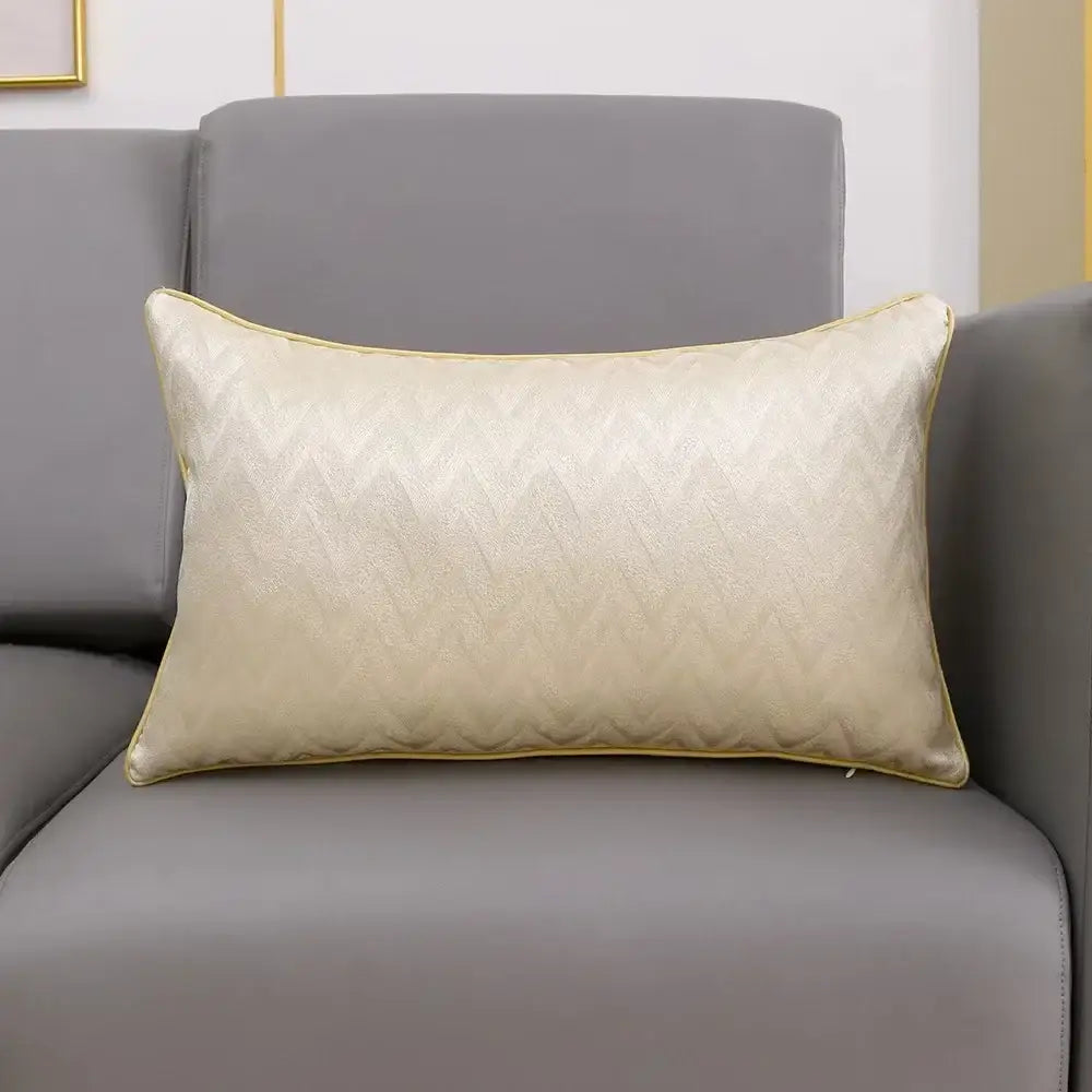 Plush black & white houndstooth cushion cover bedroom bow pillow