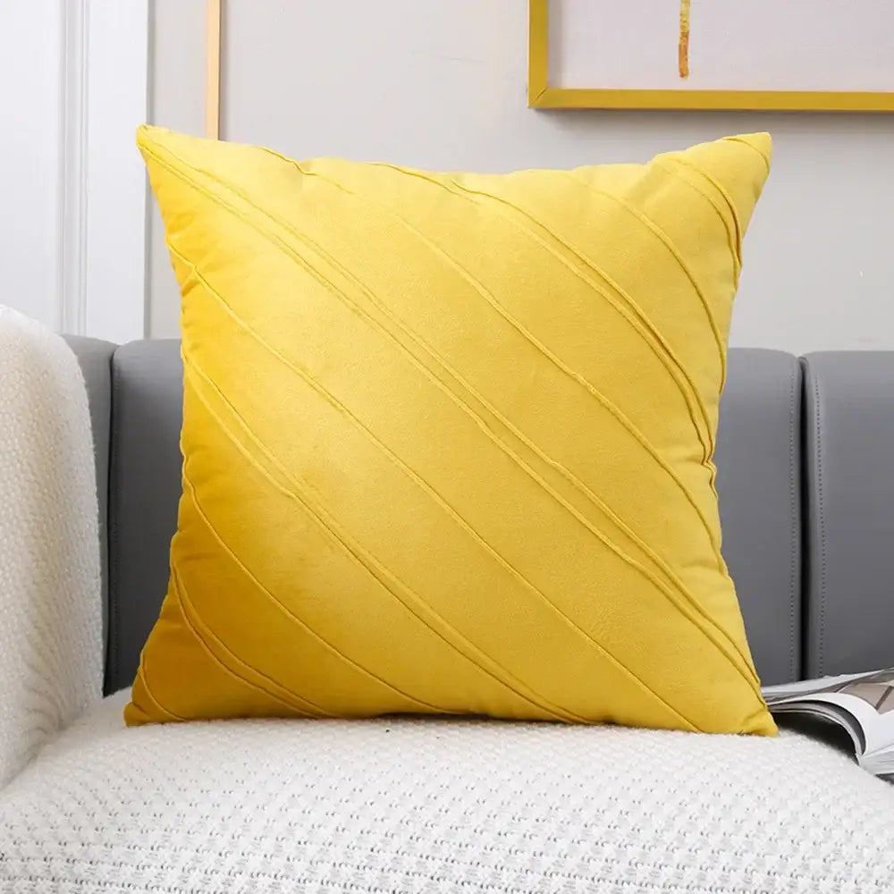 Plush black & white houndstooth cushion cover bedroom bow pillow
