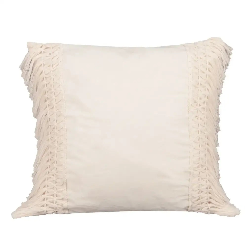 Plush black & white houndstooth cushion cover bedroom bow pillow