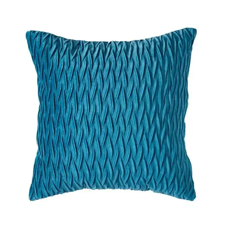 Plush black & white houndstooth cushion cover bedroom bow pillow