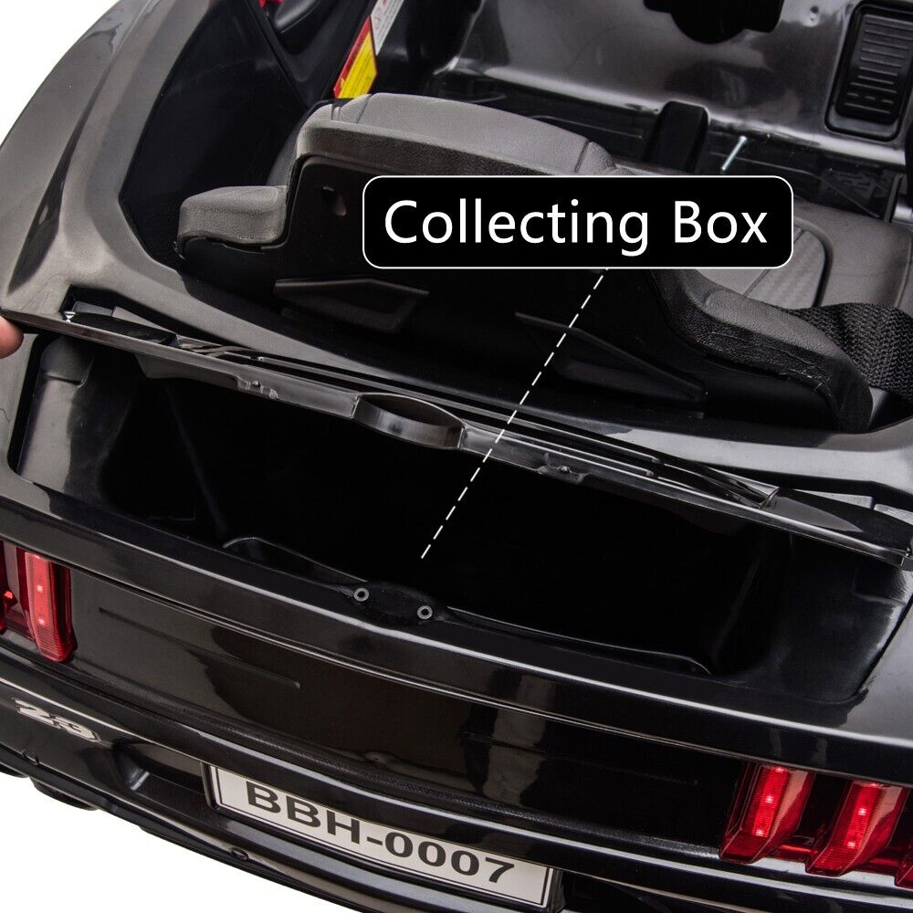 Police Sports Car 12V Ride-On with Remote Control, Lights, and Siren for Kids