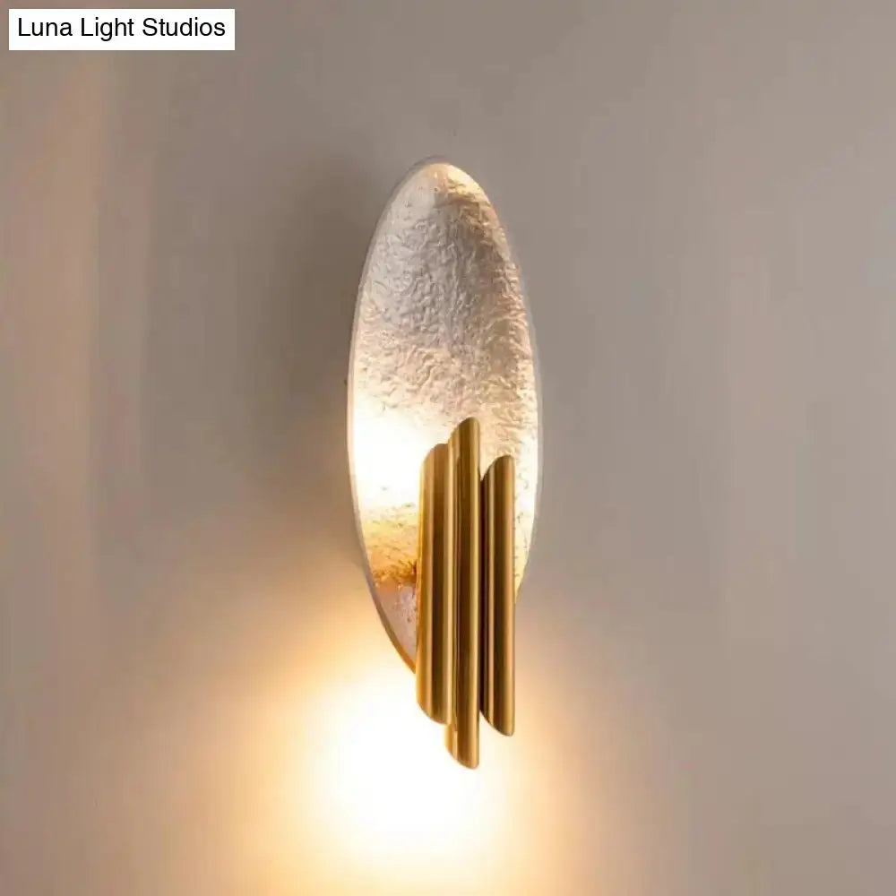Postmodern led oblong wall lamp feature for bedroom 110v-120v
