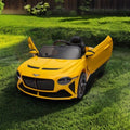 Premium 12V Kids Ride-On Car with Remote Control - Licensed Bentley Mulsanne Design