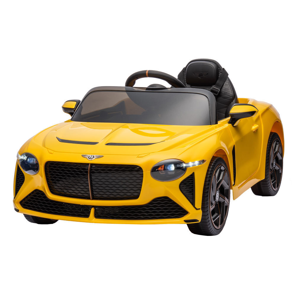 Premium 12V Licensed Bentley Mulsanne Kids Ride-On Car with 2.4G Remote Control for an Enhanced Driving Experience