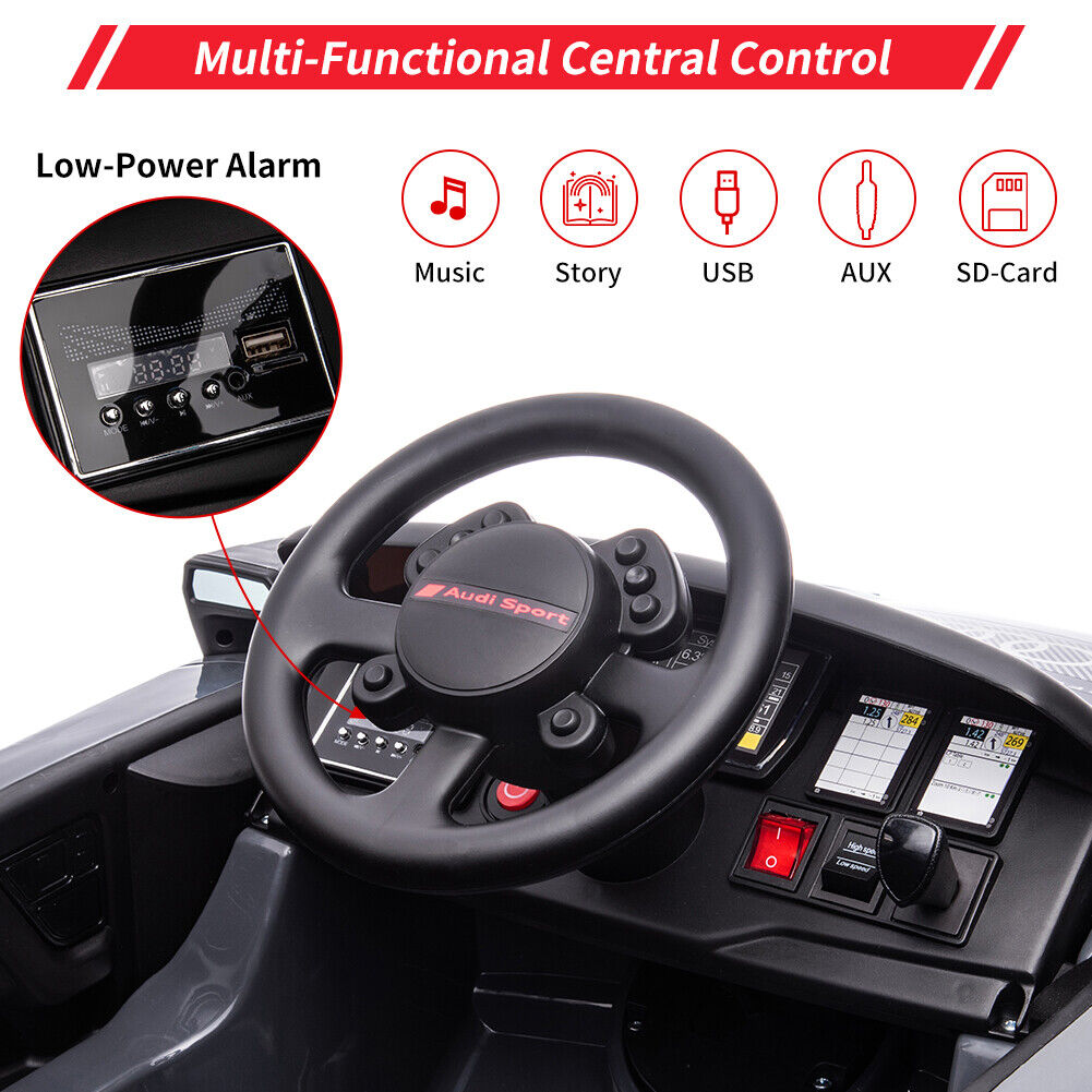 Premium 12V Ride-On Car for Kids with Remote Control, LED Lights, and Long-Lasting 7Ah Battery - Suitable for Ages 3 and Up