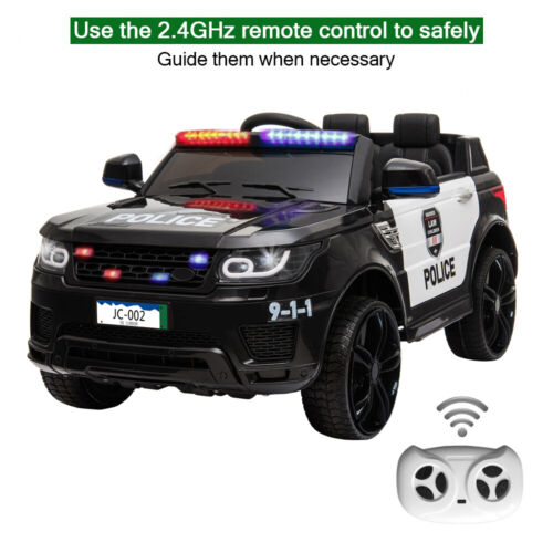 Premium 12V SUV Ride-On Car for Kids with 3 Speeds, Lights, Music, and Remote Control