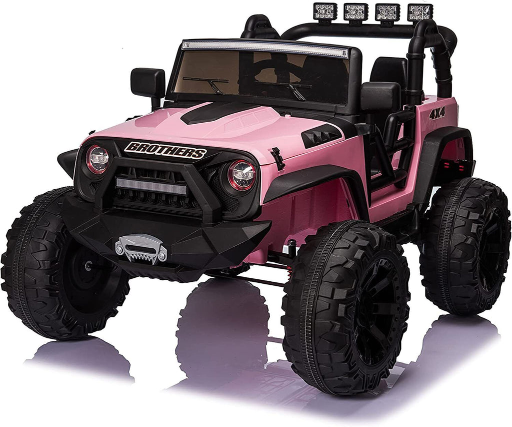 Premium 24V Electric Kids Ride-On Jeep with Remote Control and 3 Speed Options