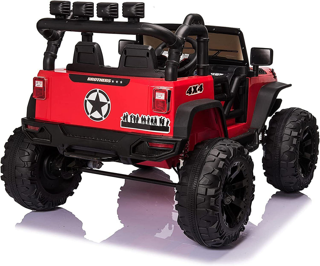 Premium 24V Electric Kids Ride-On Jeep with Remote Control and 3 Speed Options