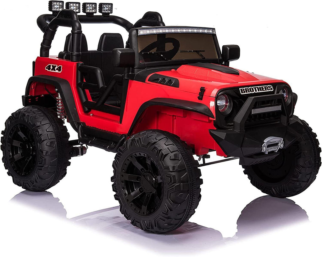 2-Seater 24V Electric Jeep for Kids with Remote Control and 2X200W Battery Power