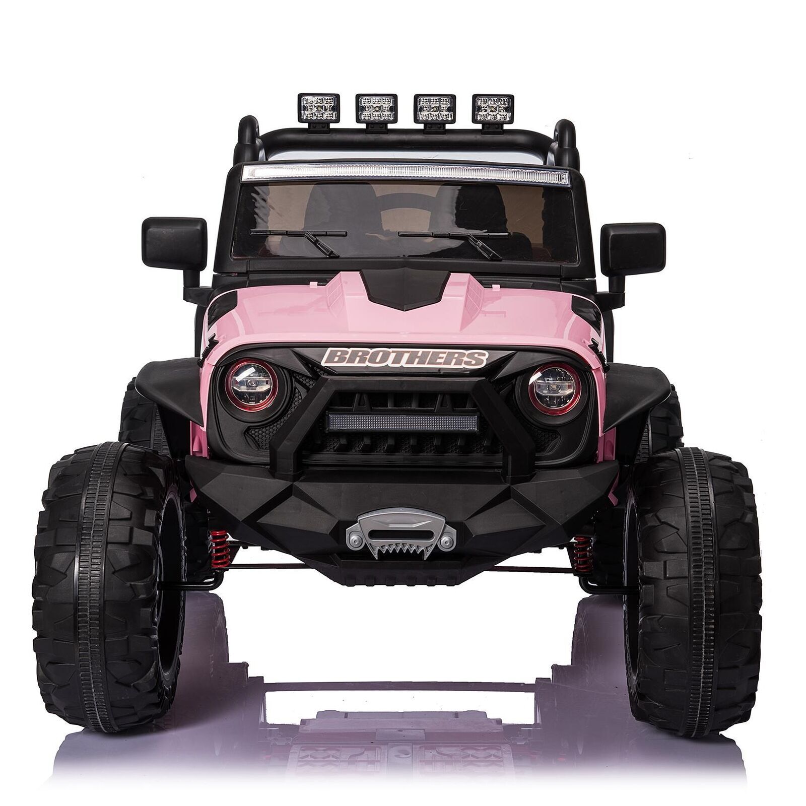 400W Electric 24V Battery Kids Ride On Car Toy Jeep with USB, Bluetooth, and Remote Control Features