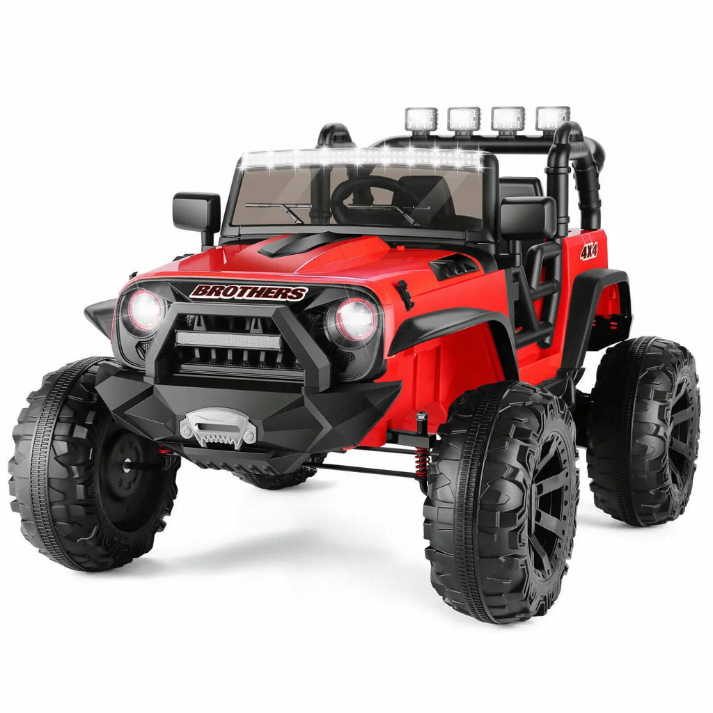 Premium 24V Ride On Truck for Kids with Parental Remote Control - New and Improved Model