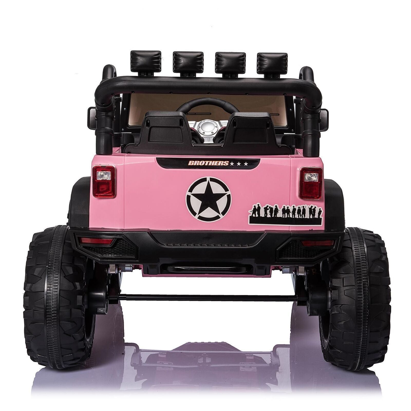 Premium 24V Ride-On Truck for Kids with Remote Control and Seat Belts