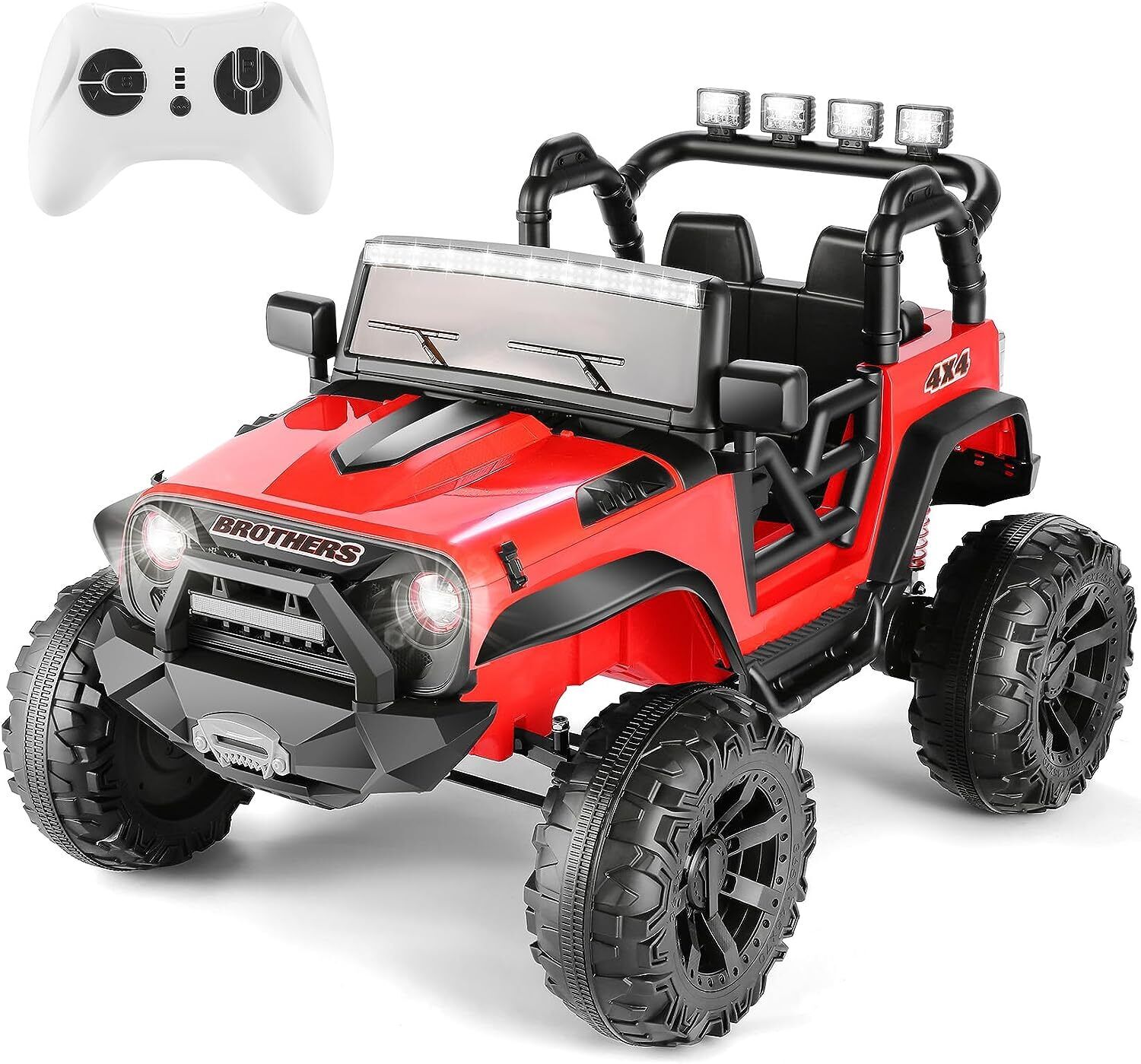 24V 2x200W Electric Ride-On Car for Kids with Remote Control - 2 Seater