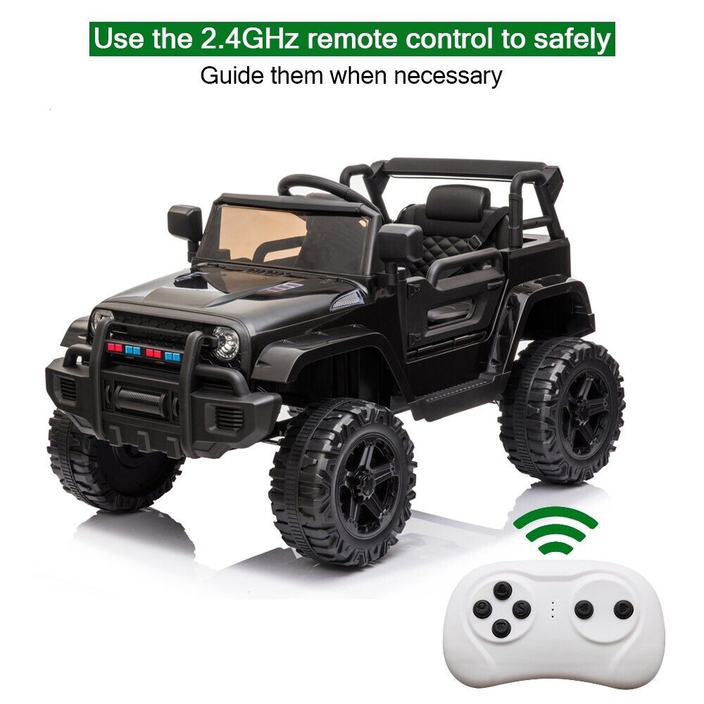 Premium Dual Drive Electric Ride-On Car with Remote Control - 35W*2 Battery Powered