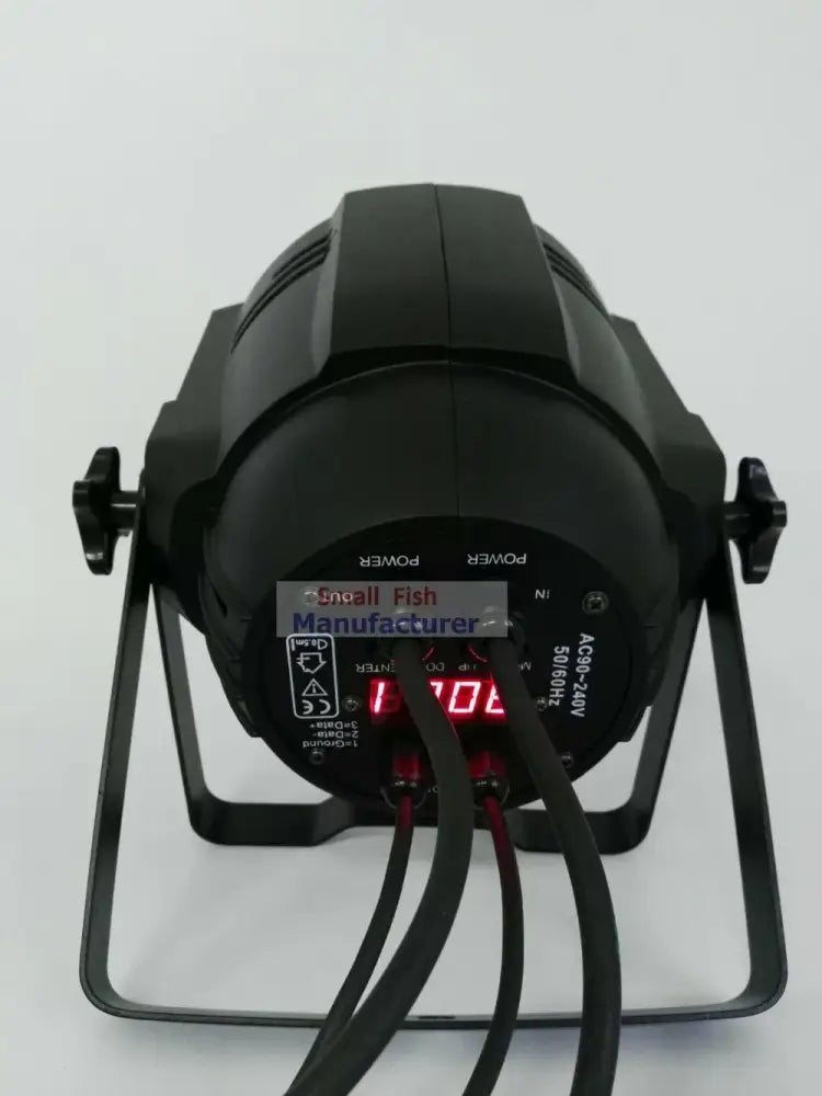 Professional black 100w cob led par light with barn doors studio stage