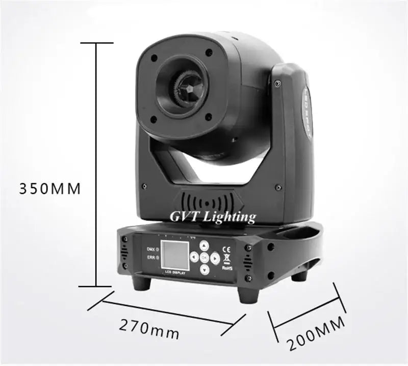 Professional black 120w led spot moving head light for performance rooms