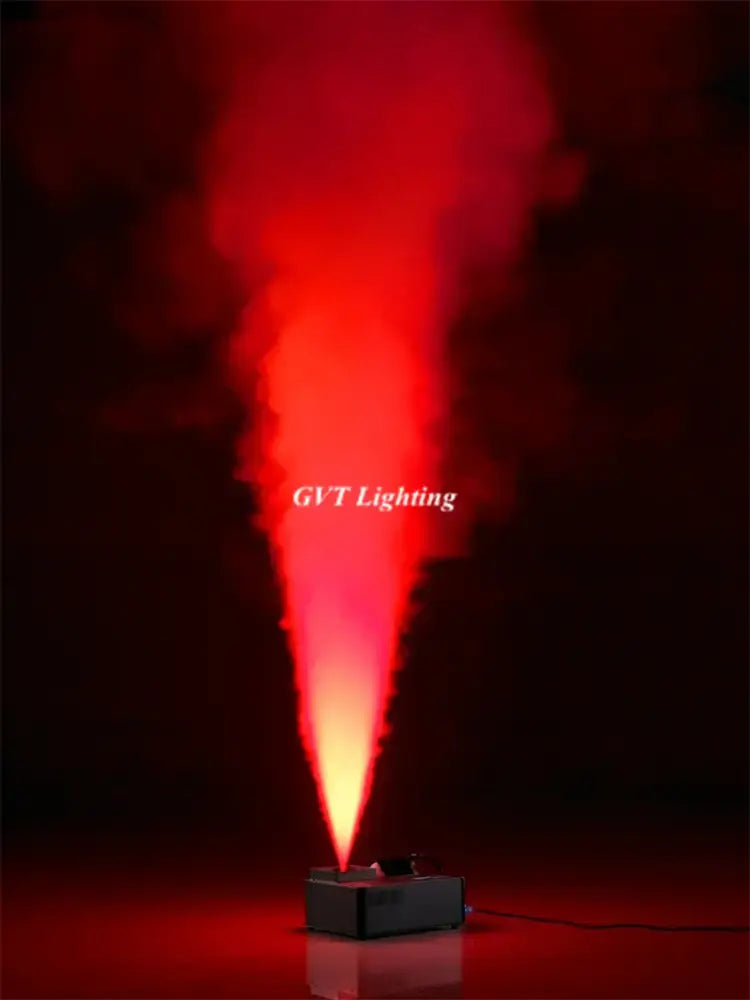 Professional black 1500w dmx led fog machine stage lighting for party