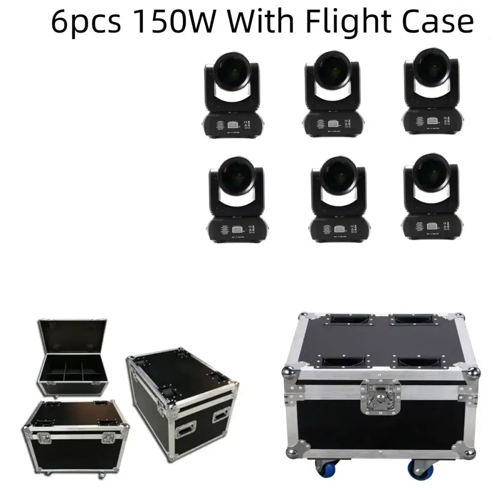 Professional black 150w mini led moving head stage light for disco