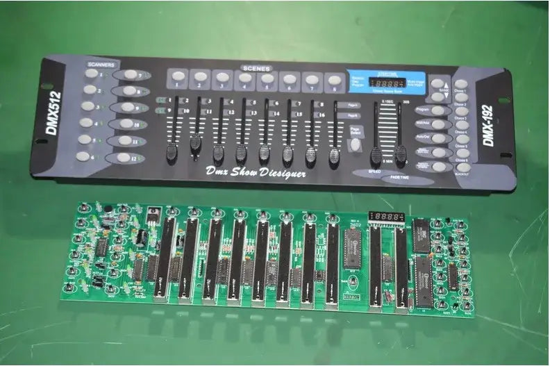 Professional black dmx controller stage lights console for event room