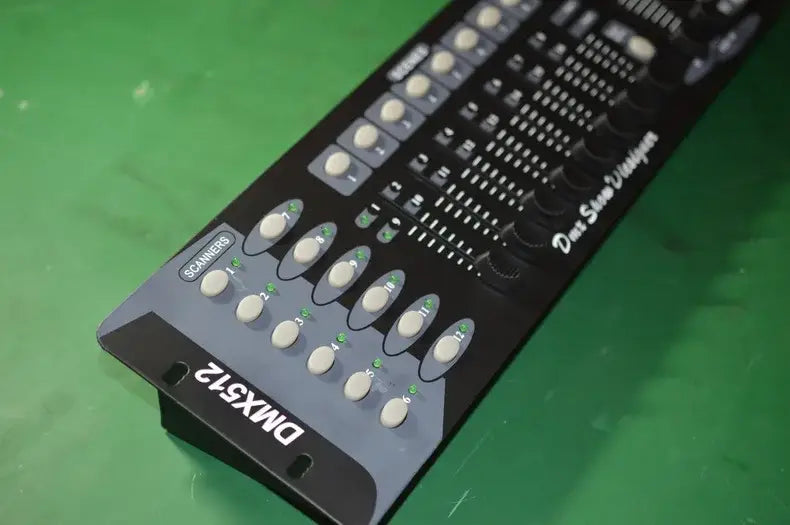 Professional black dmx controller stage lights console for event room